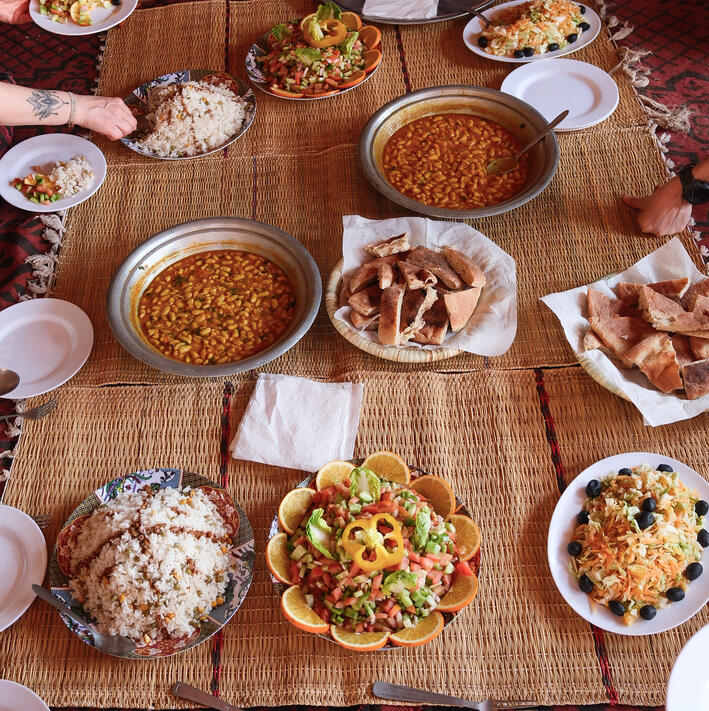 home made morrocon food